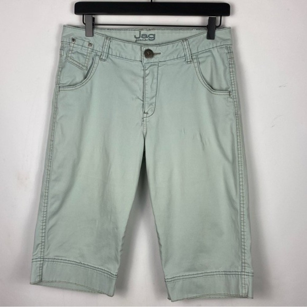 Jag Jeans Shorts Womens Large 44 Stretch Pockets Casual Ladies Bermuda Shorts